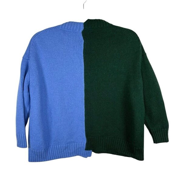 RARE Monse X Disney Pluto & Goofy Asymmetrical Staggered Wool‎ Sweater Women’s M - Picture 6 of 10
